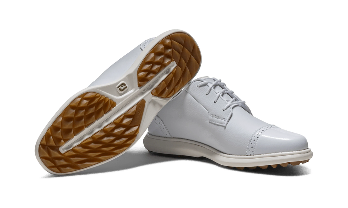 Traditions Cap Toe Spikeless Women - Guerdon Kicks - Golf Shoes
