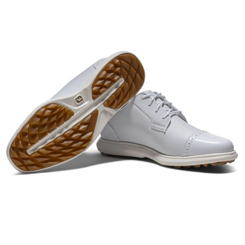 Traditions Cap Toe Spikeless Women - Guerdon Kicks - Golf Shoes
