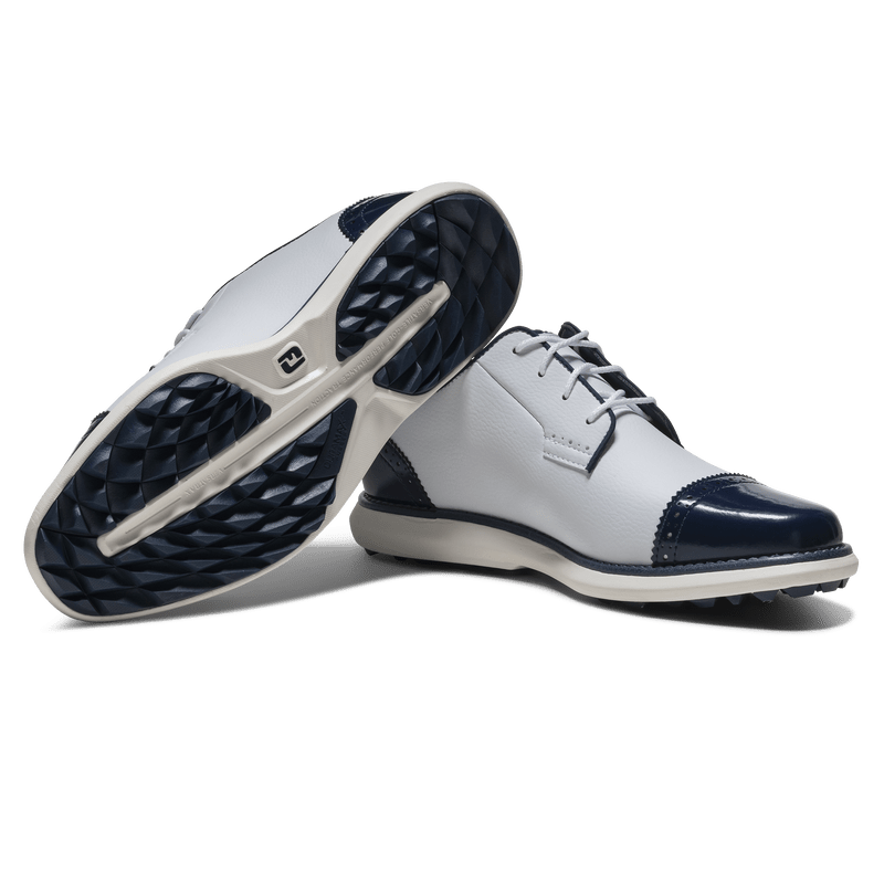 Traditions Cap Toe Spikeless Women - Guerdon Kicks - Golf Shoes