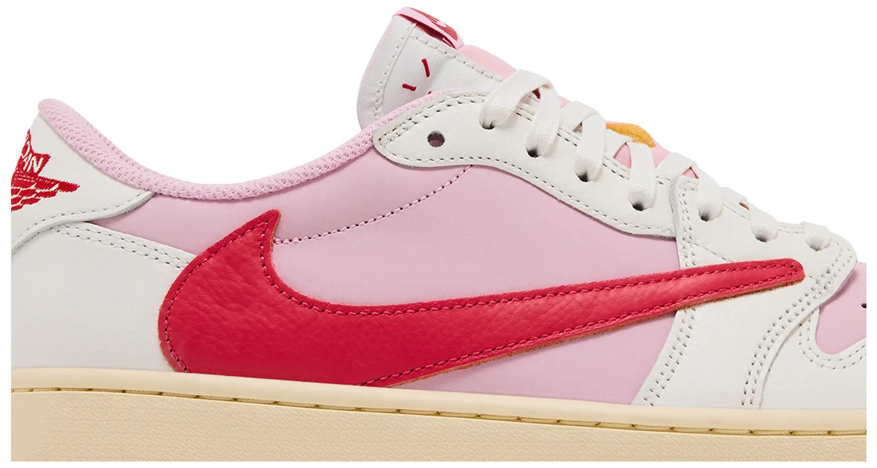 Travis Scott x Air Jordan 1 Retro Low OG 'Sail Tropical Pink' - Guerdon Kicks -