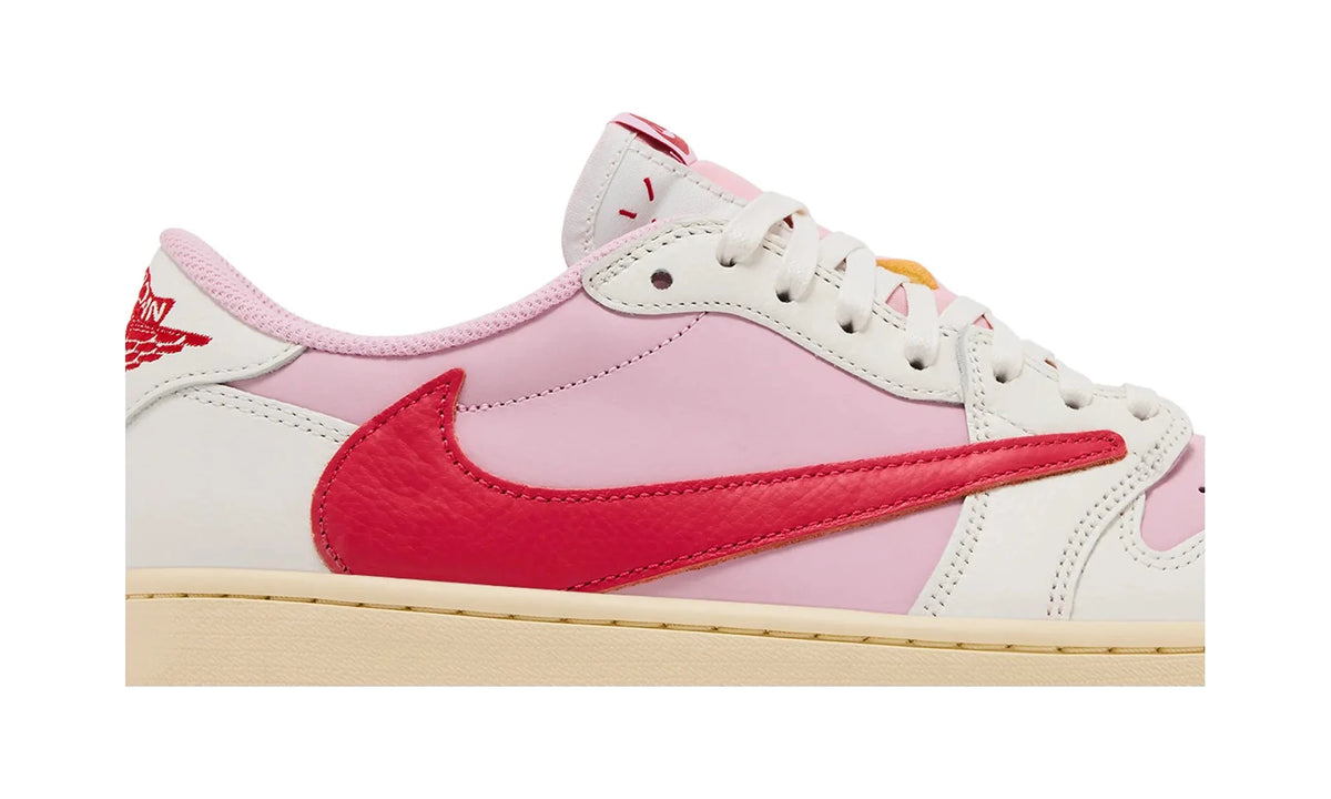 Travis Scott x Air Jordan 1 Retro Low OG 'Sail Tropical Pink' - Guerdon Kicks -