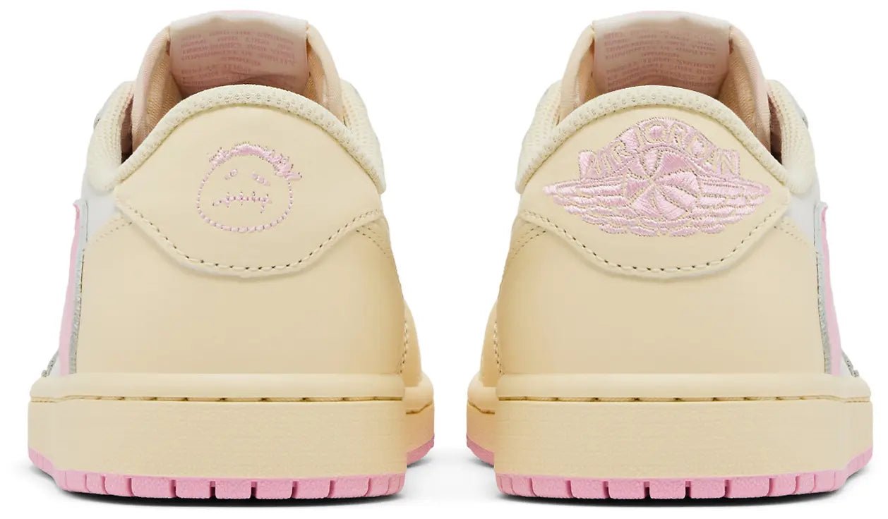 Travis Scott x Air Jordan 1 Retro Low OG 'Shy Pink' - Guerdon Kicks -