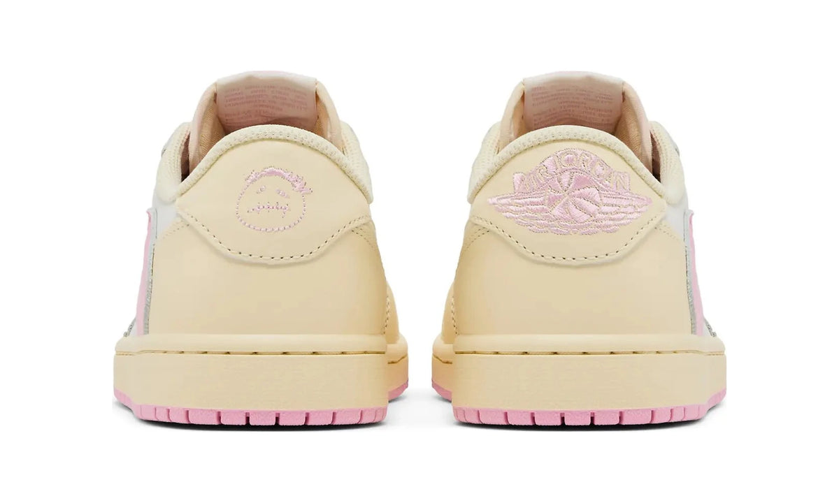 Travis Scott x Air Jordan 1 Retro Low OG 'Shy Pink' - Guerdon Kicks -