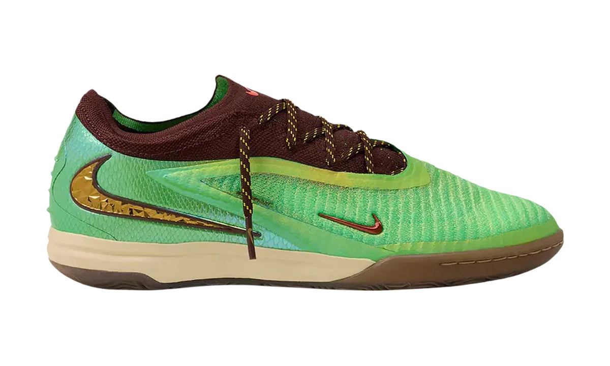 Travis Scott x Nike Phantom 6 Low Elite IC SE 'Multi Color Metallic Gold' - Guerdon Kicks -