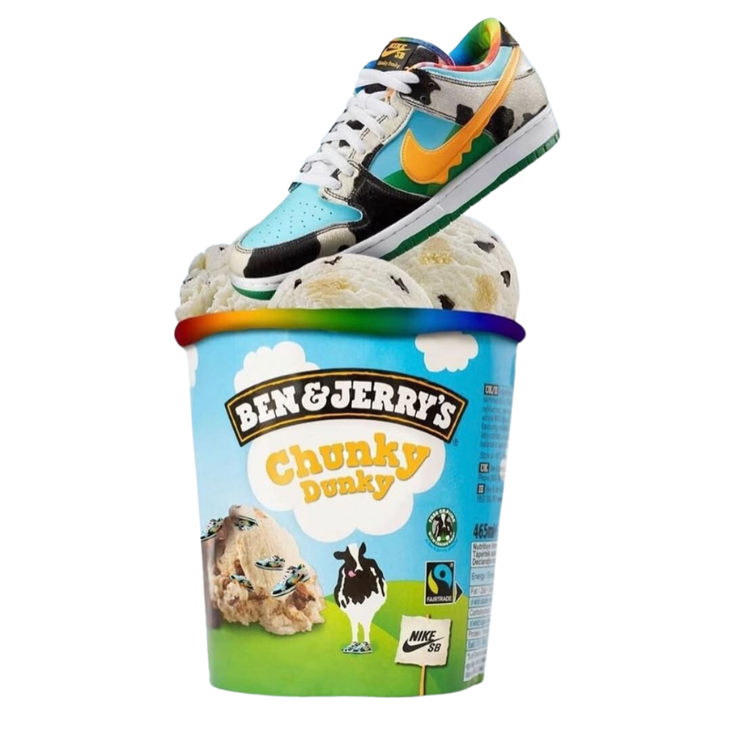 Sb Dunk Low Ben Jerrys Chunky Dunky Special Box