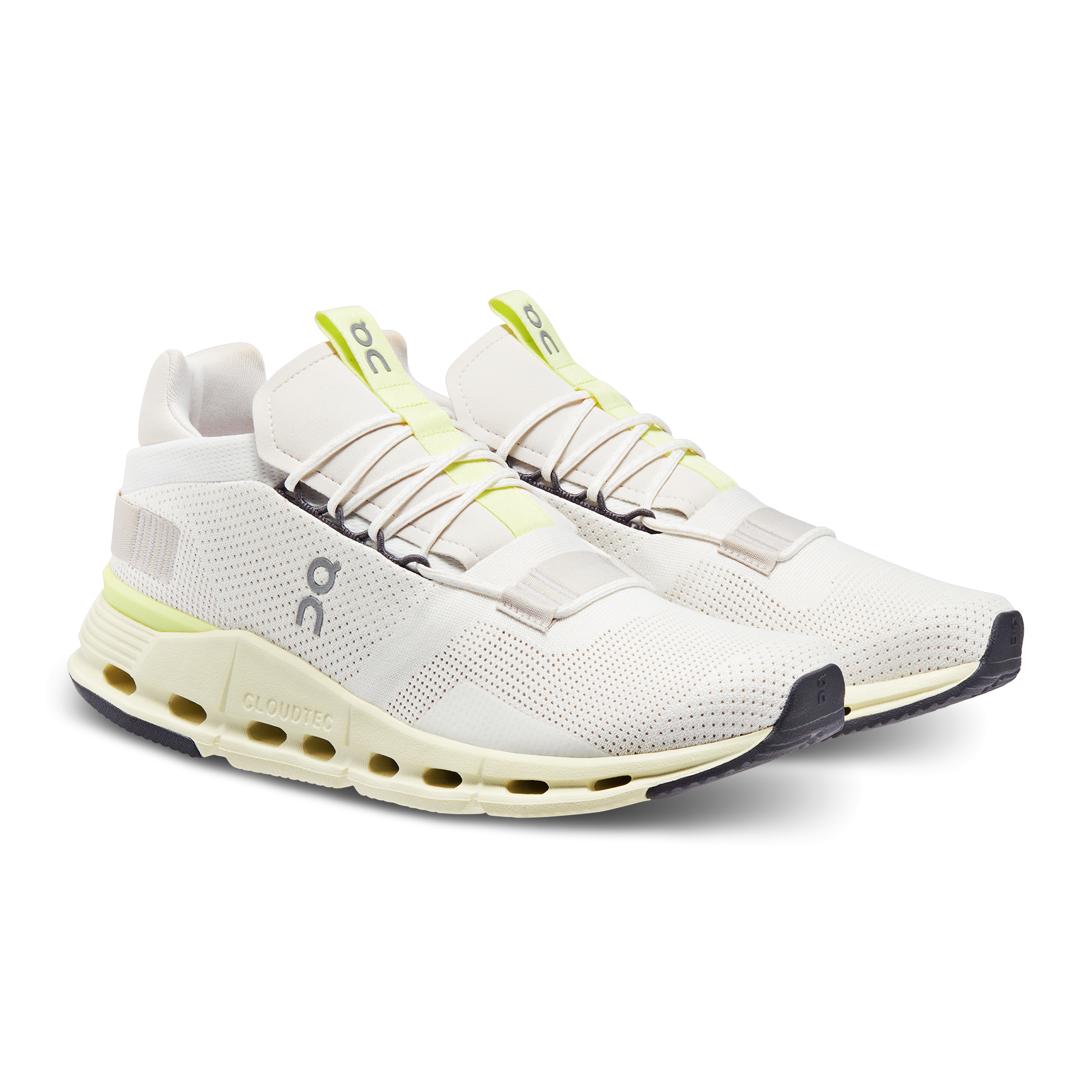 On Running Cloudnova Undyed White Seedling