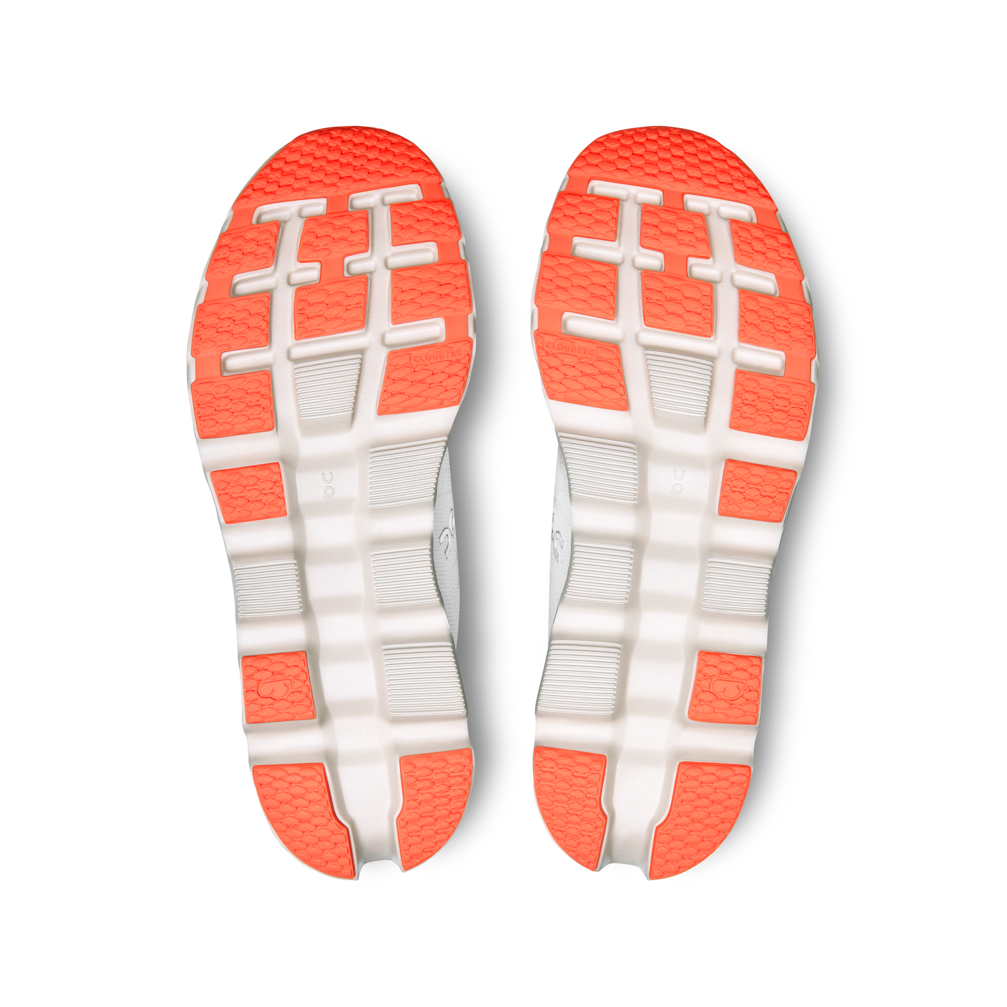 On CloudStratus 3 Undyed White Sand Orange