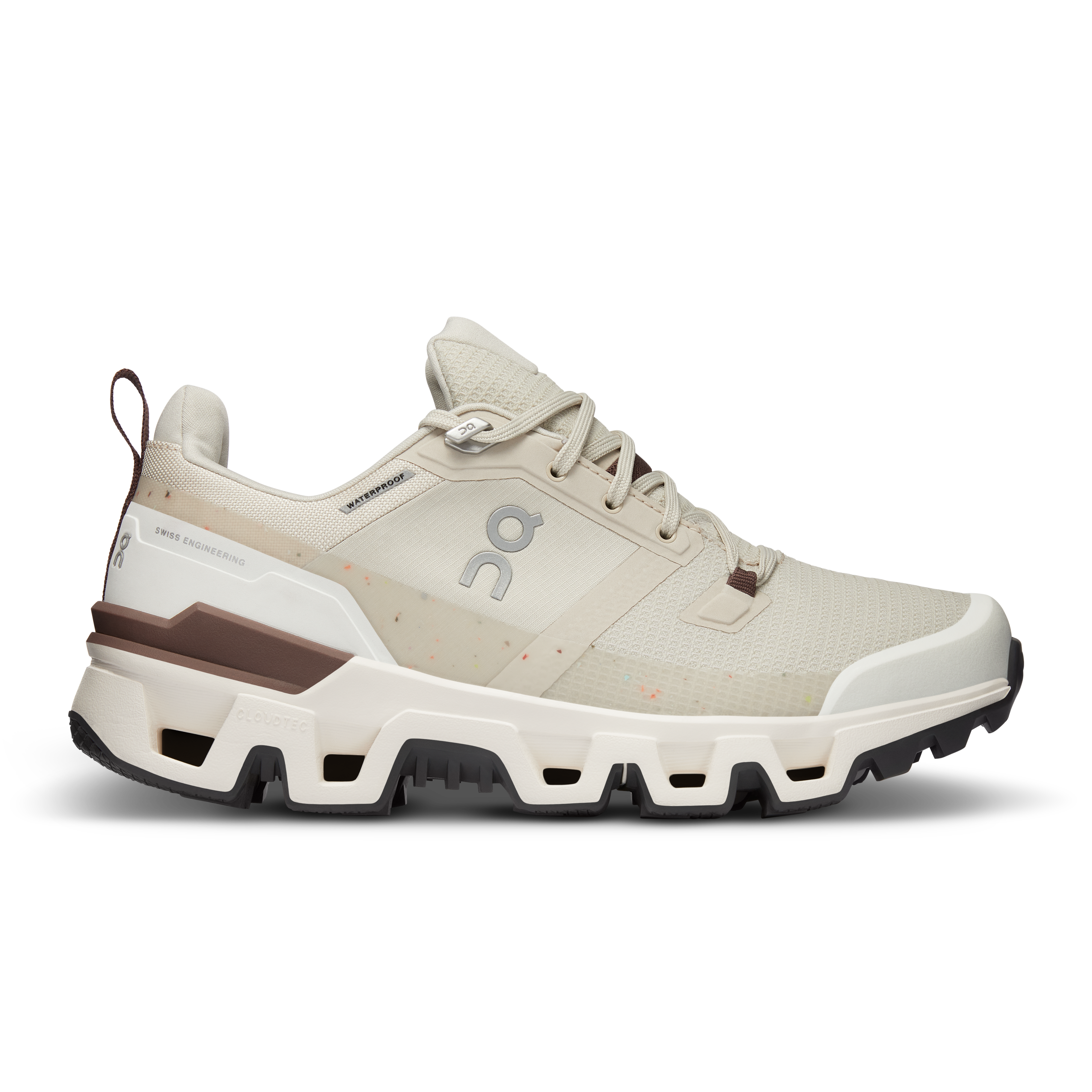 ON Wmns Cloudwander Waterproof 'Sand Ivory'