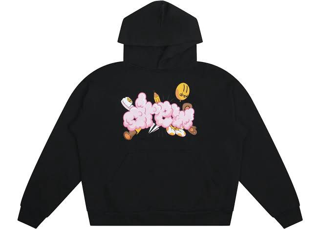 Drew Hoodie - Black Doodle