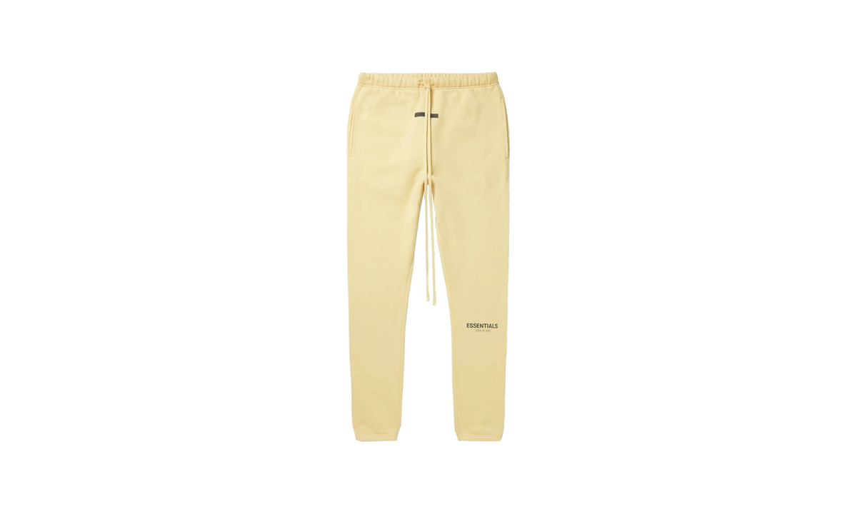 Essentials Mr. Porter Exclusive Straight-Leg Logo-Print Cotton-Blend Jersey Sweatpants Garden Glove/Cream