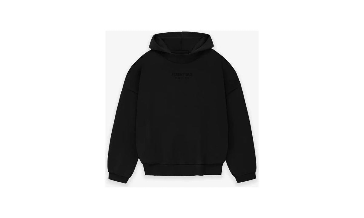 Essentials SS24/SS23 Fall Hoodie "Jet Black"