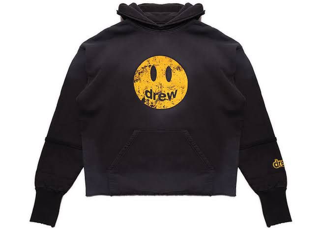 Drew Hoodie - Mascot Faded Black