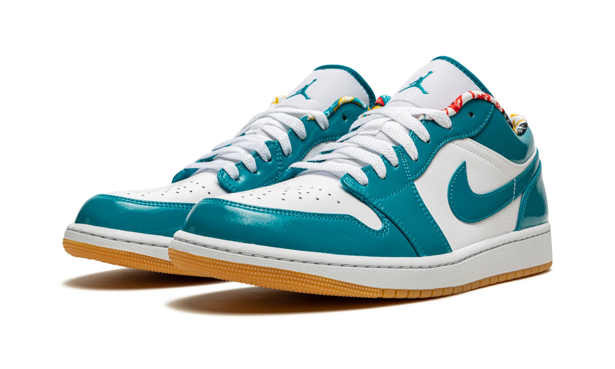 Air Jordan 1 Low Barcelona Cyber Teal