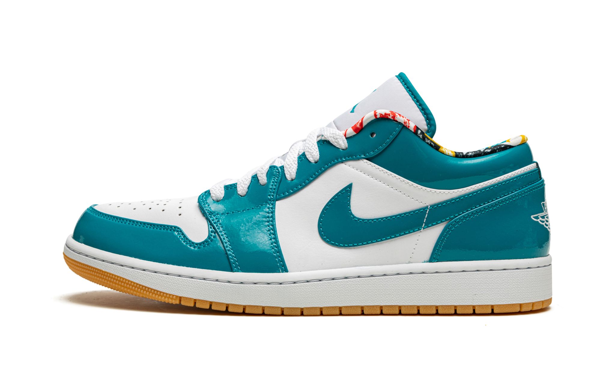 Air Jordan 1 Low Barcelona Cyber Teal