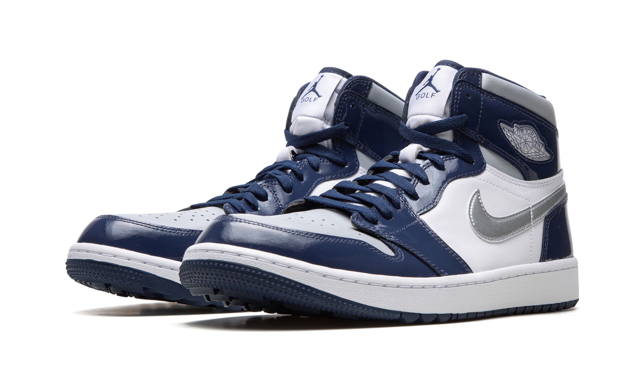 Air Jordan 1 Retro High Golf Patent Midnight Navy