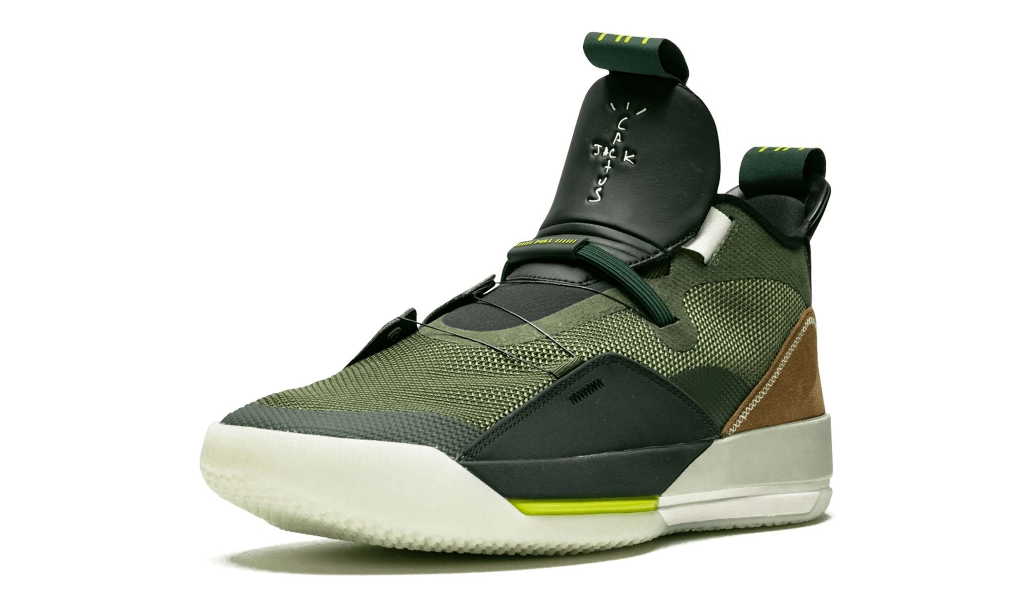 Travis Scott X Air Jordan 33 Nrg Army Olive