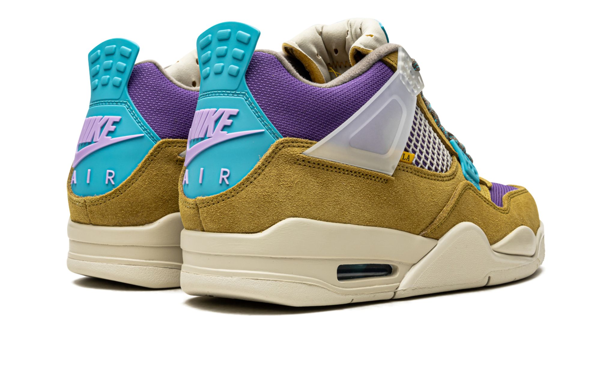 Union La X Air Jordan 4 Retro Desert Moss