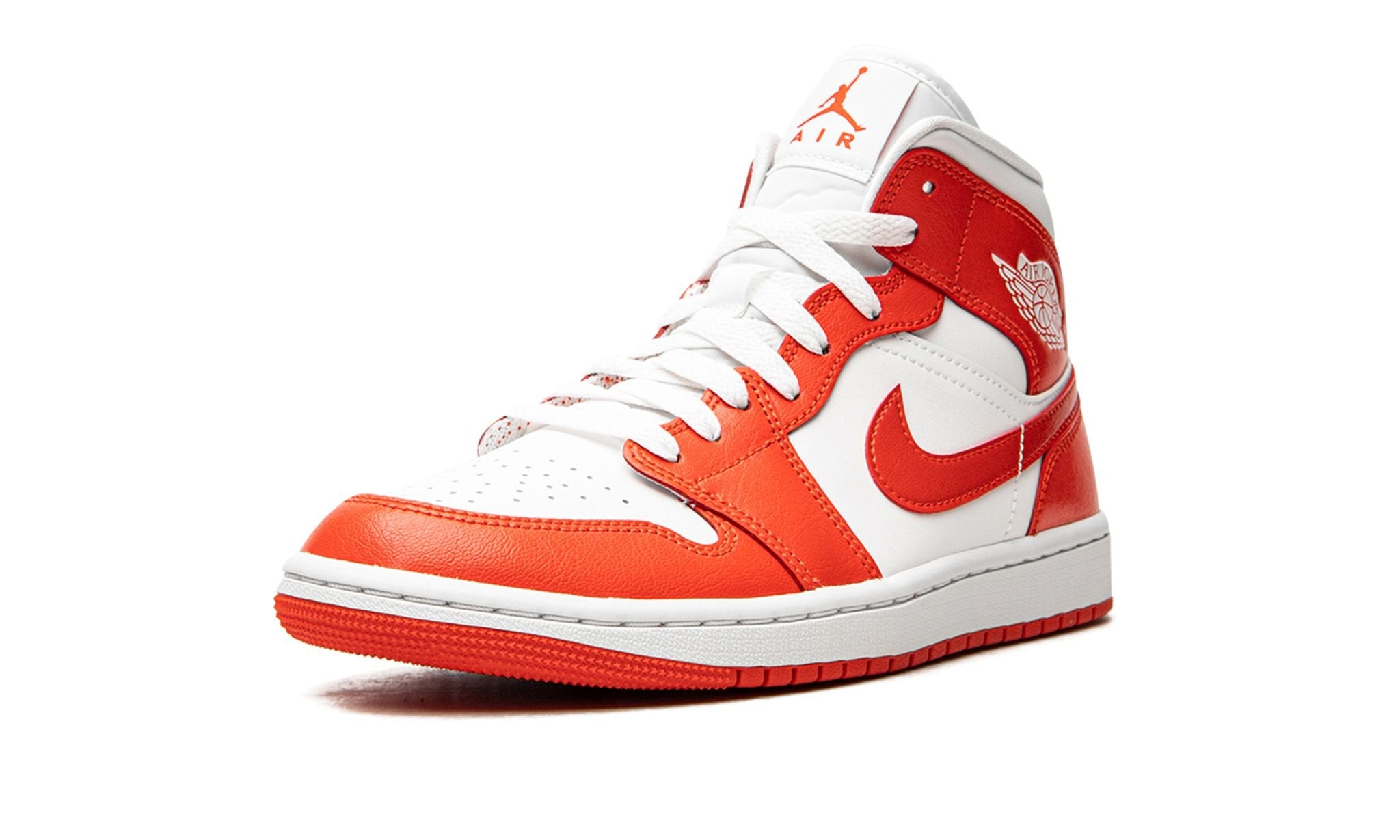 Wmns Air Jordan 1 Mid Habanero Red