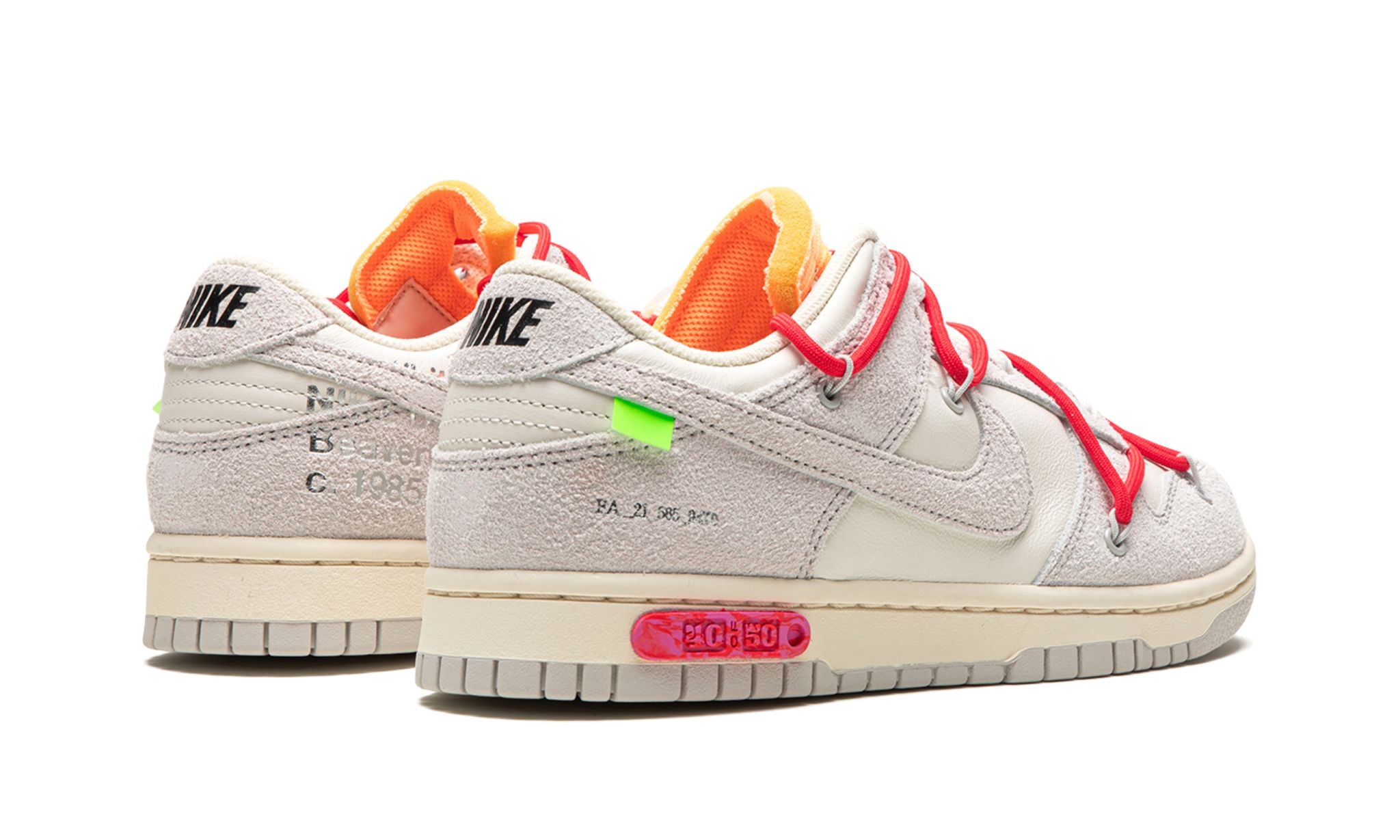 Dunk Low Off White Lot 40