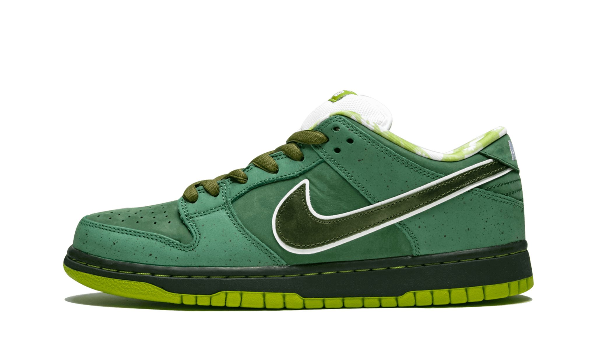 SB Dunk Low Pro OG Qs Special Box Concepts Green Lobster