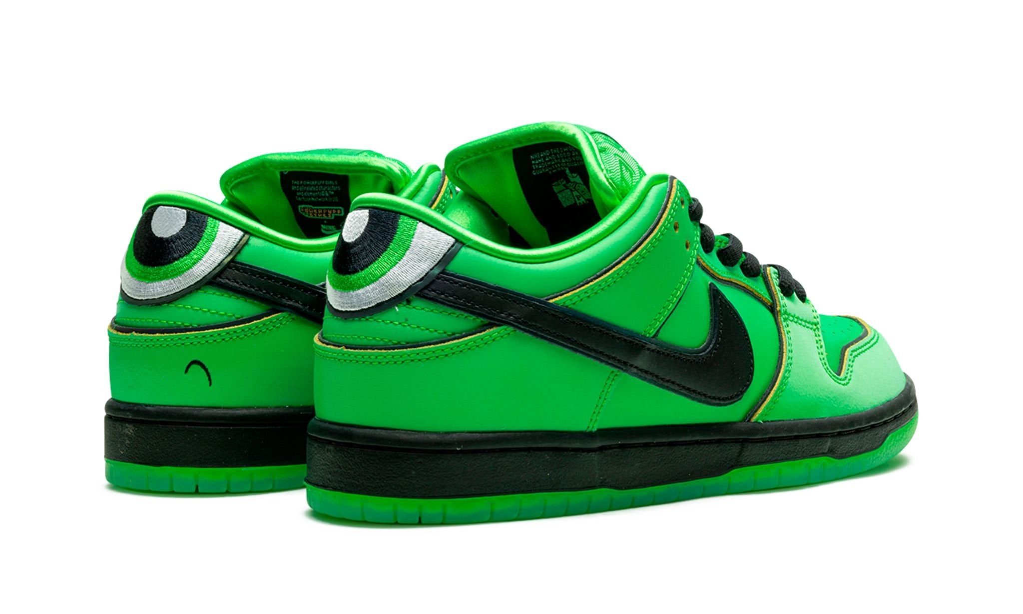 SB Dunk Low Pro x Powerpuff Girls Buttercup