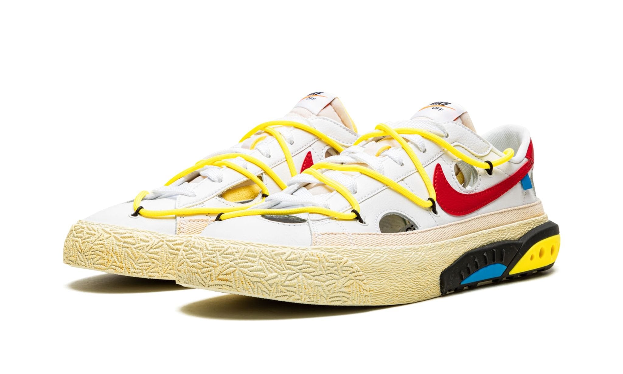 OffWhite X Blazer Low White University Red
