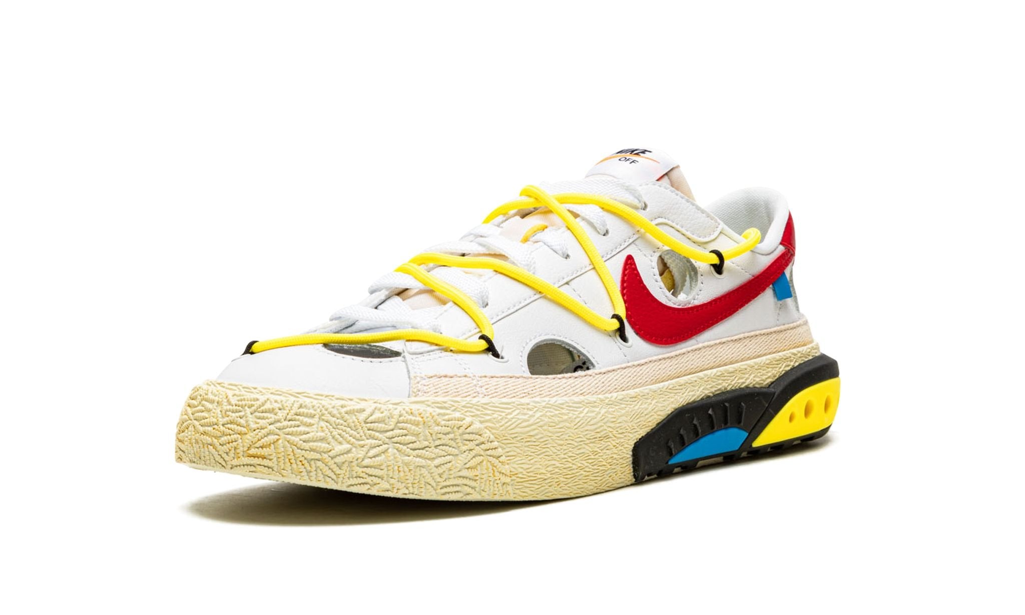 OffWhite X Blazer Low White University Red
