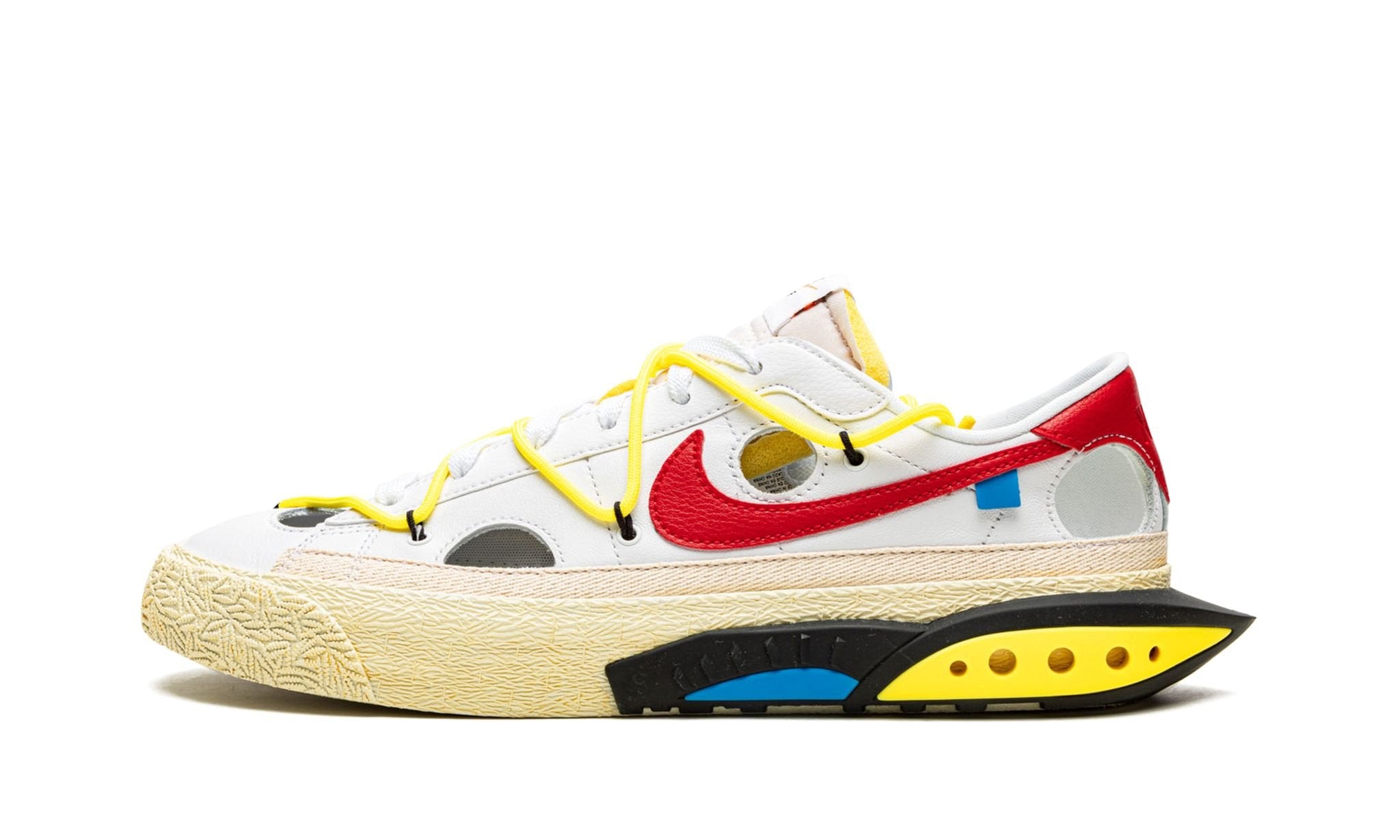 OffWhite X Blazer Low White University Red
