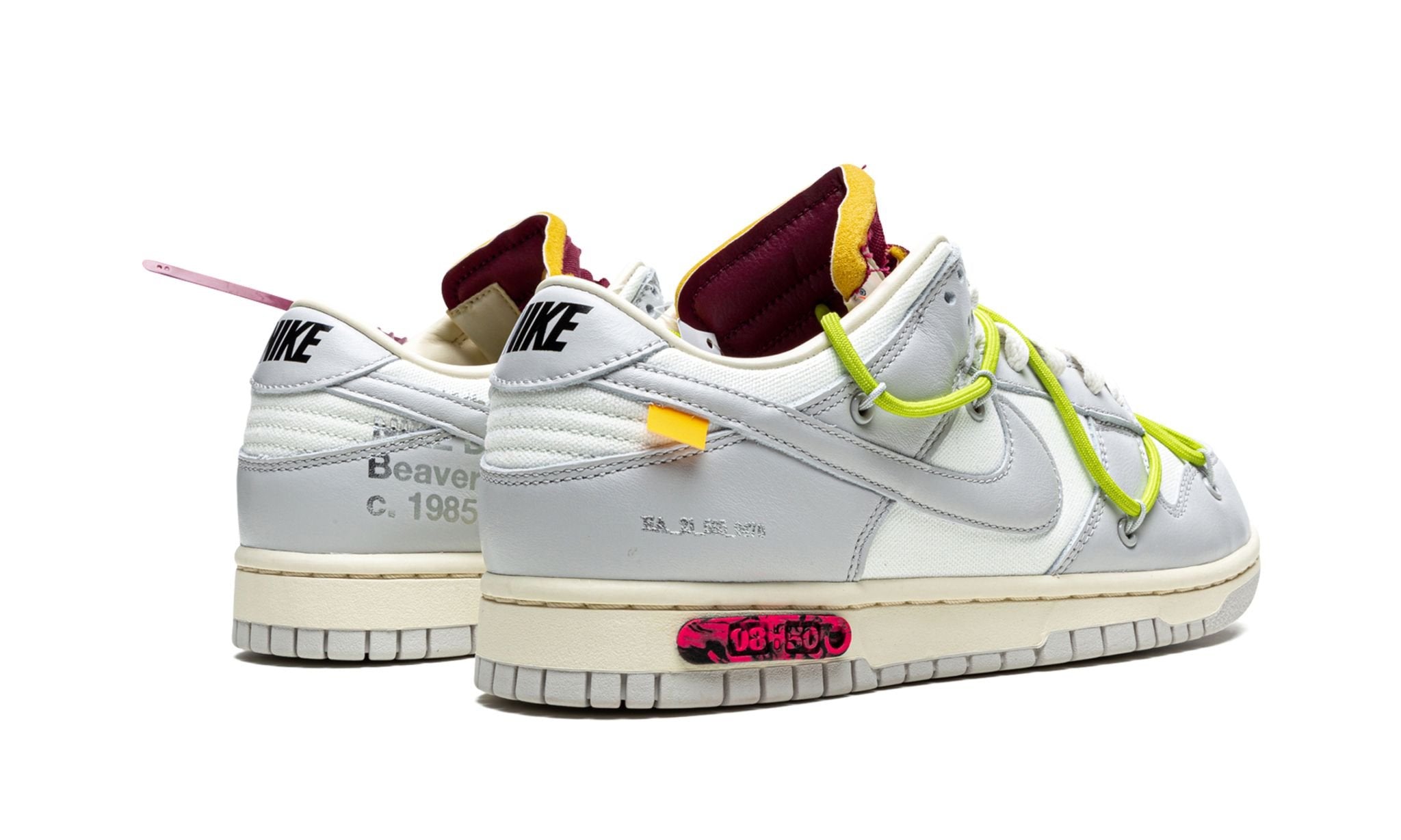 Dunk Low Off White Lot 08