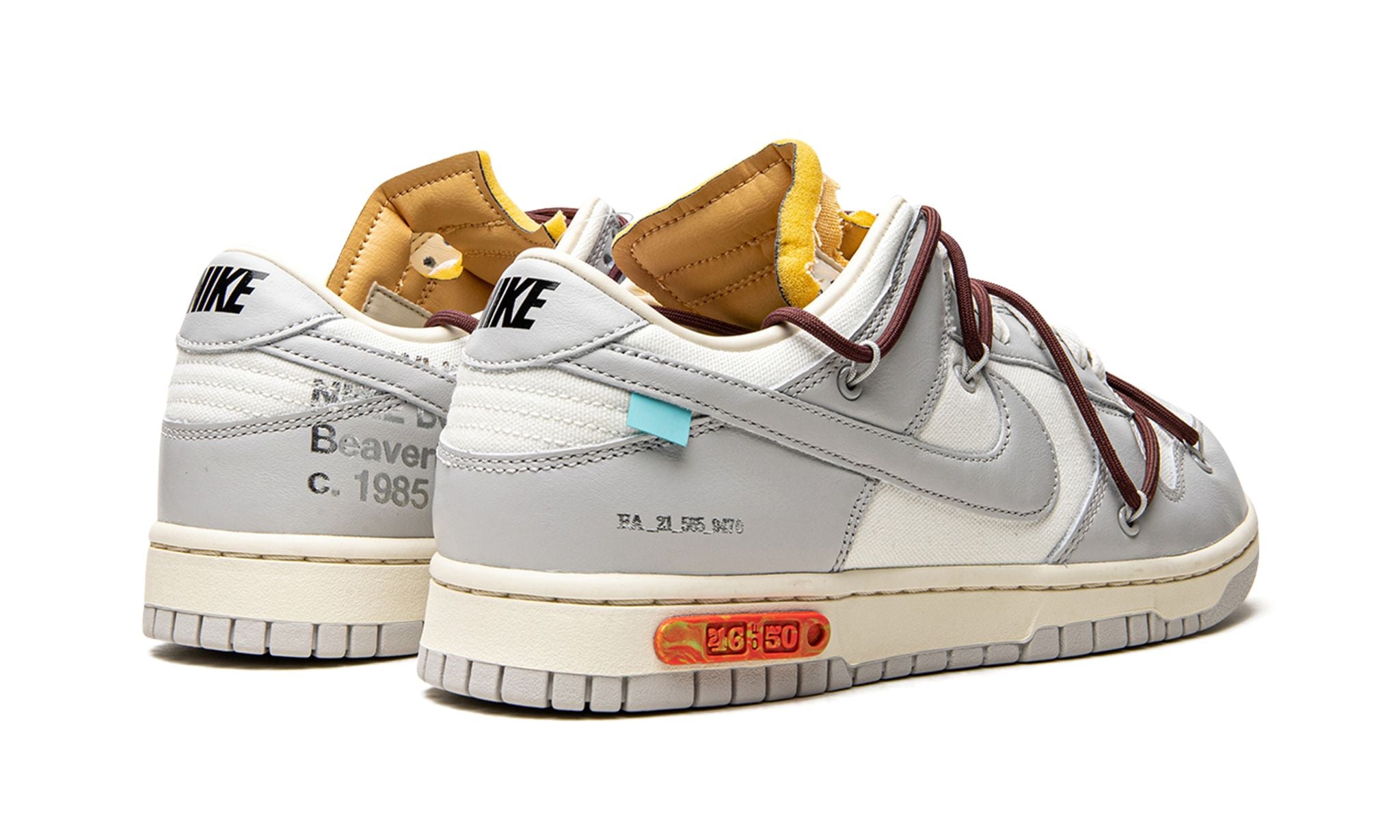 Dunk Low Off White Lot 46