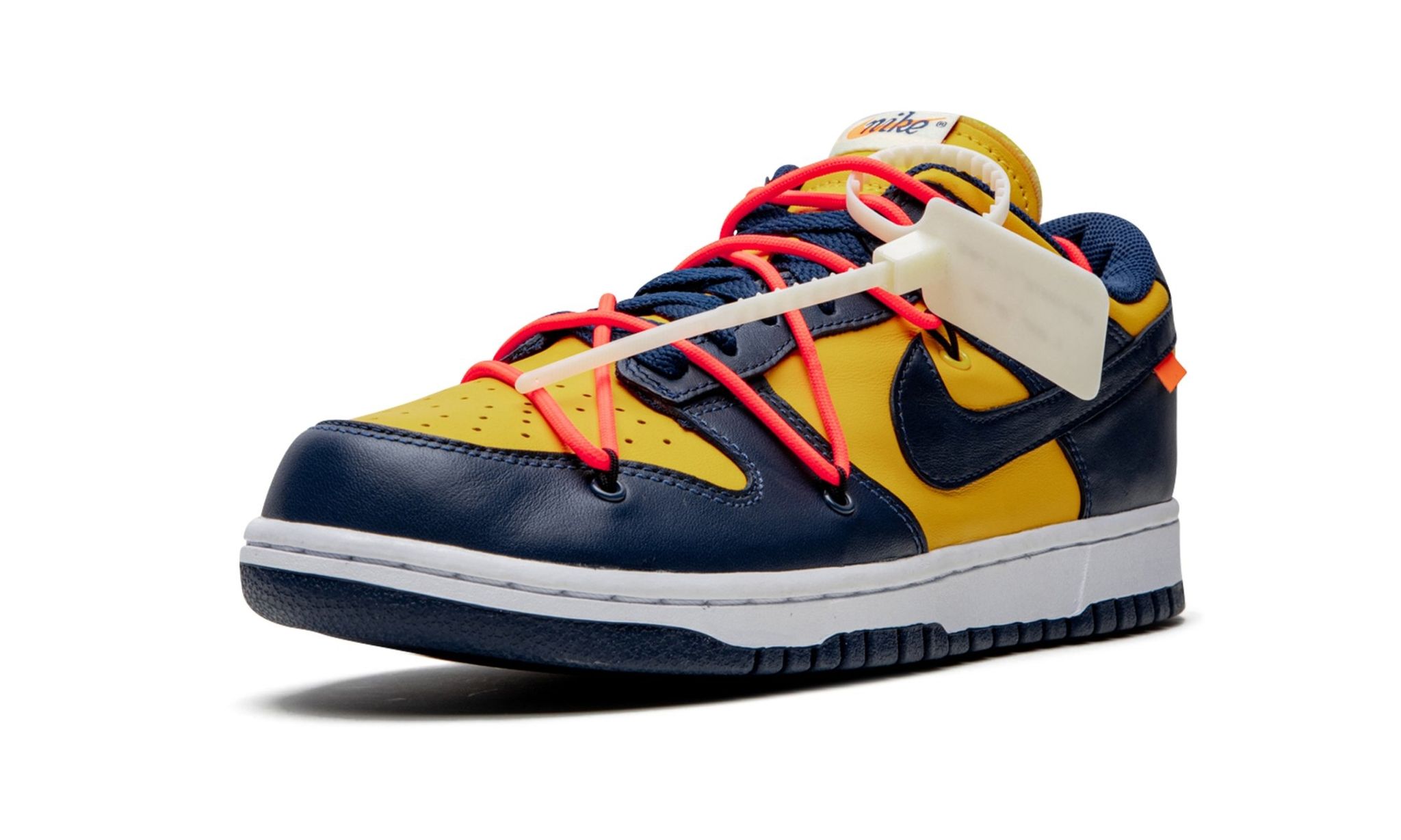 Dunk Low Off White University Gold